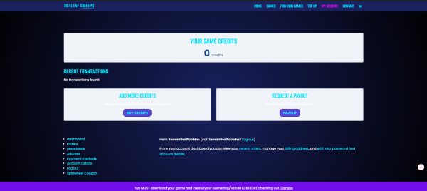 Sweepstakes Gaming Website - Image 3